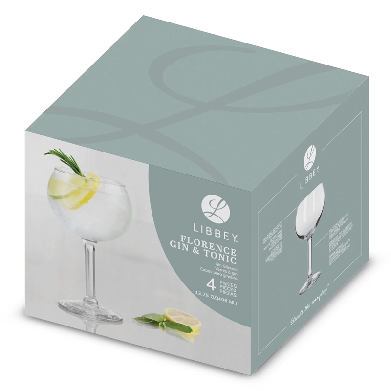 SET 4 COPAS GIN LIBBEY FLORENCE 400 ML - 3