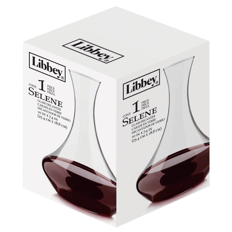 DECANTADOR LIBBEY VIDRIO 1.8 LITROS CON CAJA - 3