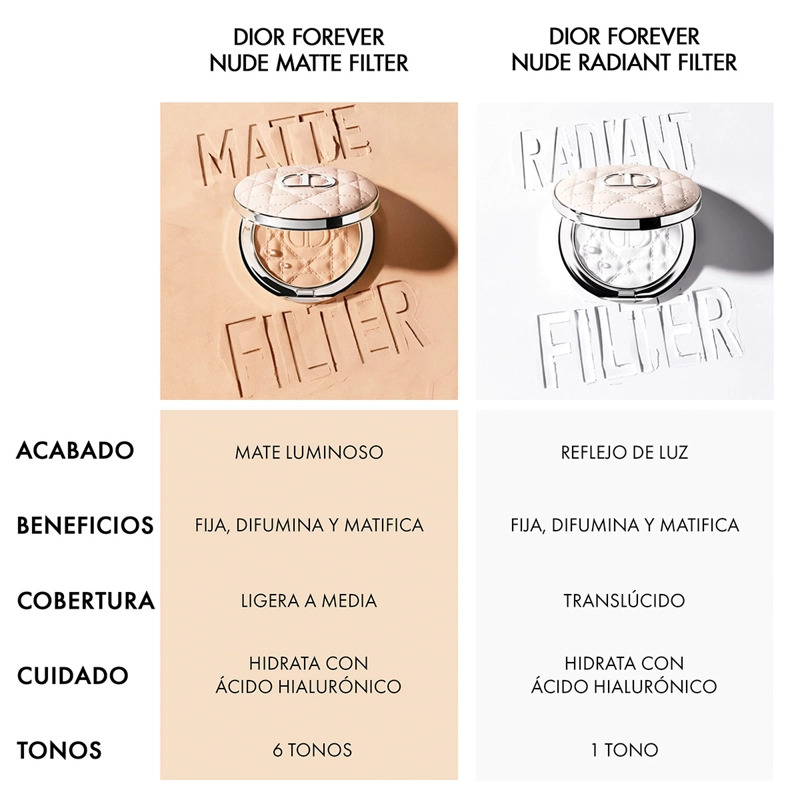 POLVOS FIJADORES DIOR FOREVER NUDE MATE - 7