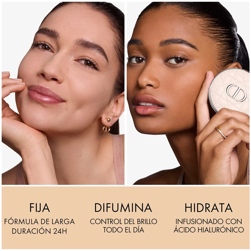 POLVOS FIJADORES DIOR FOREVER NUDE MATE - 8