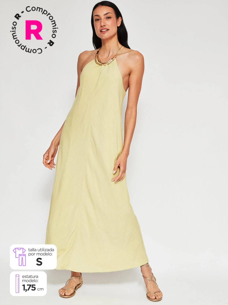 VESTIDO MUJER MARQUIS HALTER - 1