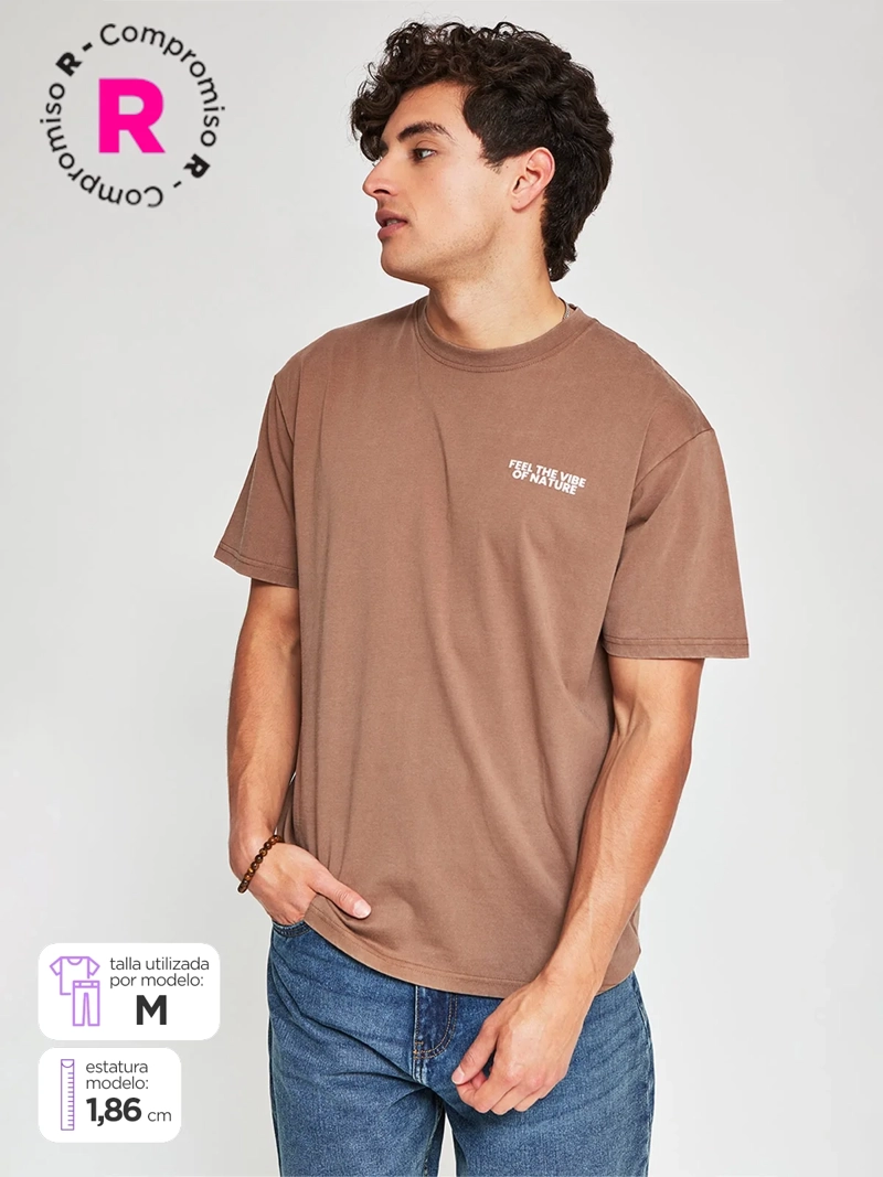 POLERA HOMBRE INDEX ALGODÓN MANGA CORTA - 1