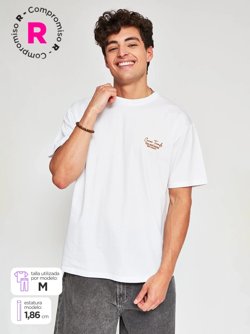 POLERA HOMBRE INDEX ALGODÓN MANGA CORTA - 1