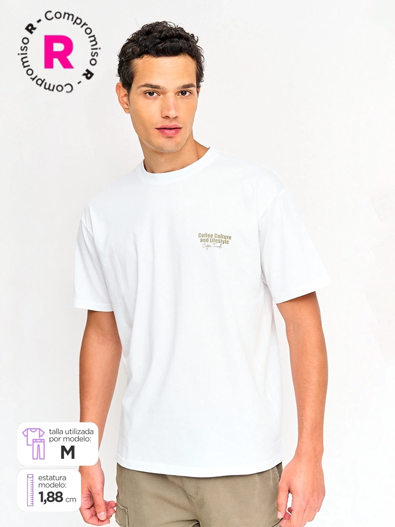 POLERA HOMBRE INDEX ALGODÓN MANGA CORTA - 1
