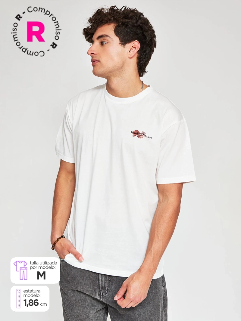 POLERA HOMBRE INDEX ALGODÓN MANGA CORTA - 1