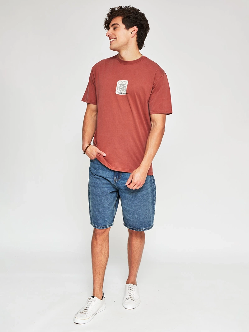 POLERA HOMBRE INDEX ALGODÓN MANGA CORTA - 4