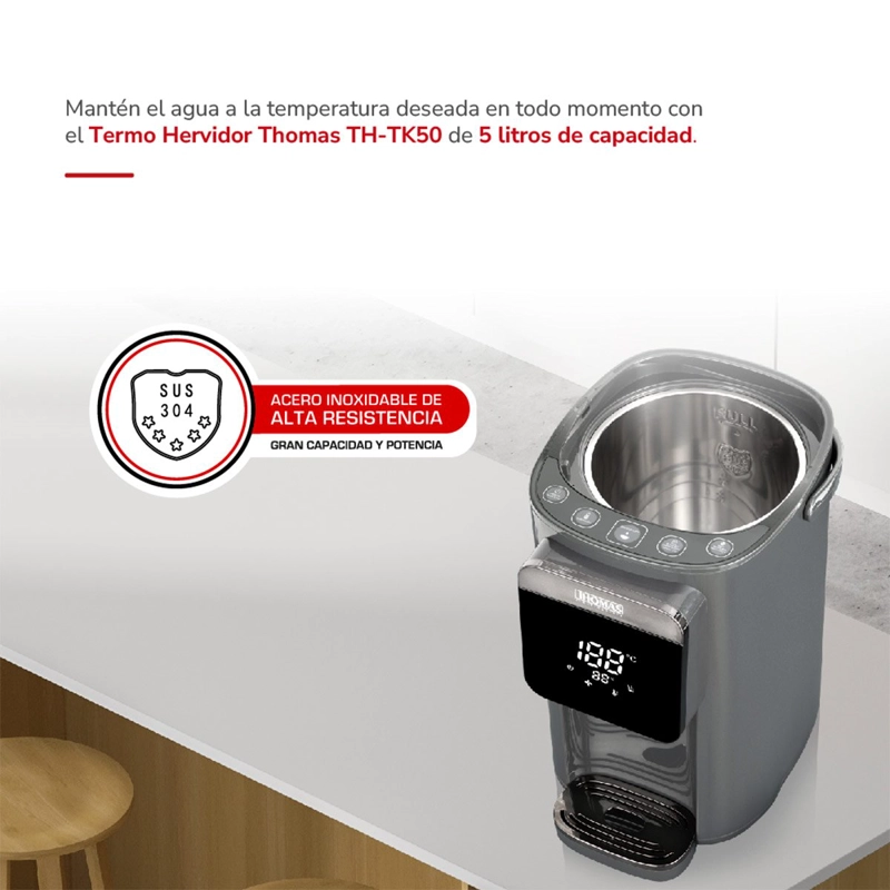 HERVIDOR THOMAS 5 LT TH-TK50 - 3