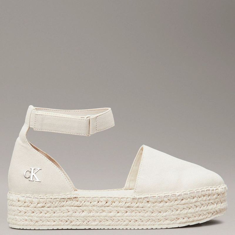 ALPARGATAS MUJER CALVIN KLEIN BEIGE YW0YW01735AEO - 1