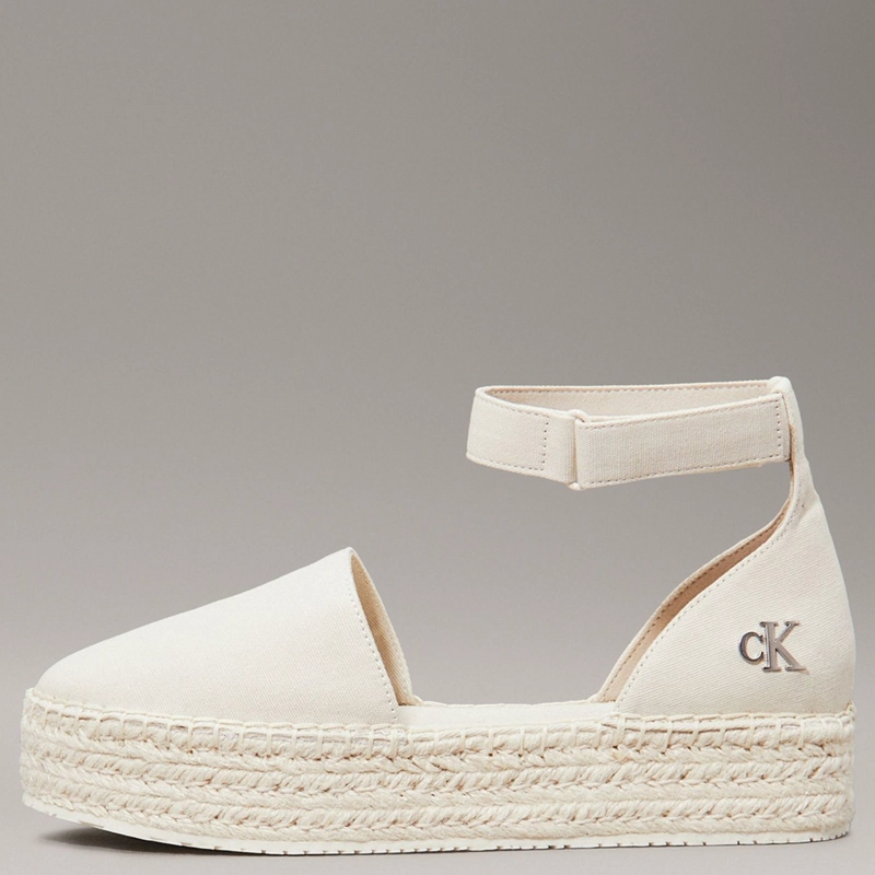 ALPARGATAS MUJER CALVIN KLEIN BEIGE YW0YW01735AEO - 3