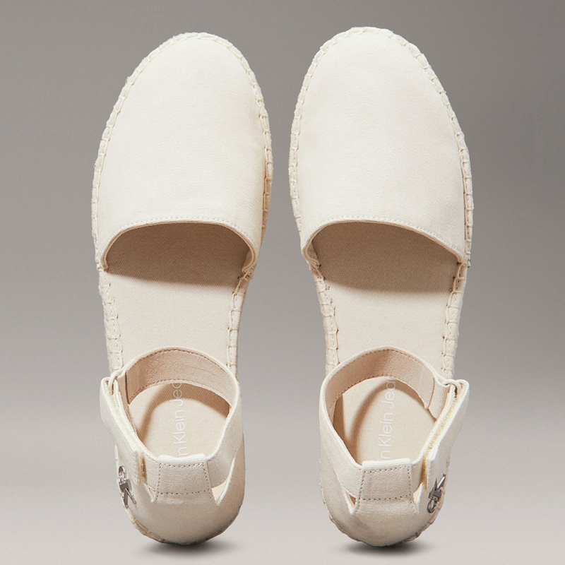 ALPARGATAS MUJER CALVIN KLEIN BEIGE YW0YW01735AEO - 4