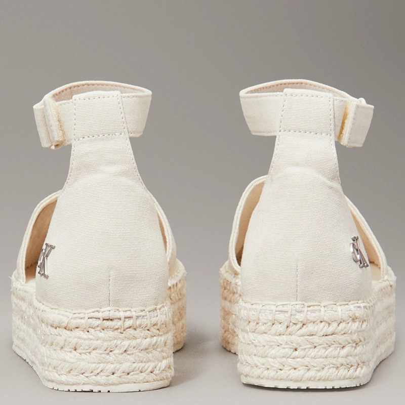 ALPARGATAS MUJER CALVIN KLEIN BEIGE YW0YW01735AEO - 5