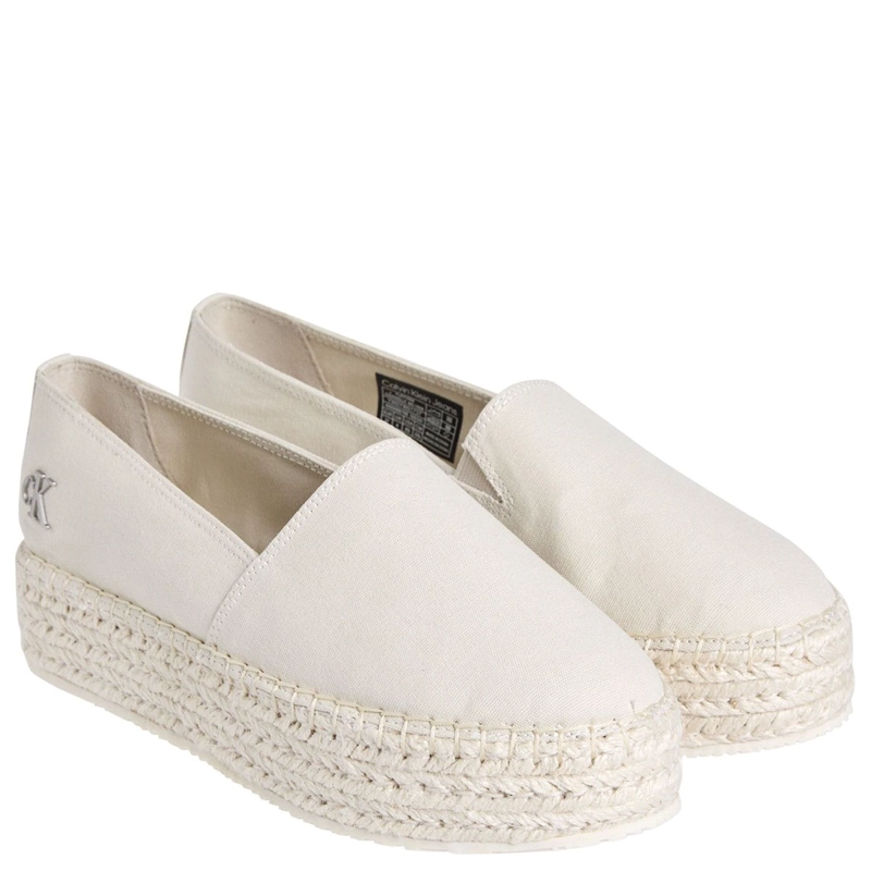 ALPARGATAS MUJER CALVIN KLEIN BEIGE YW0YW01737AEO  - 2