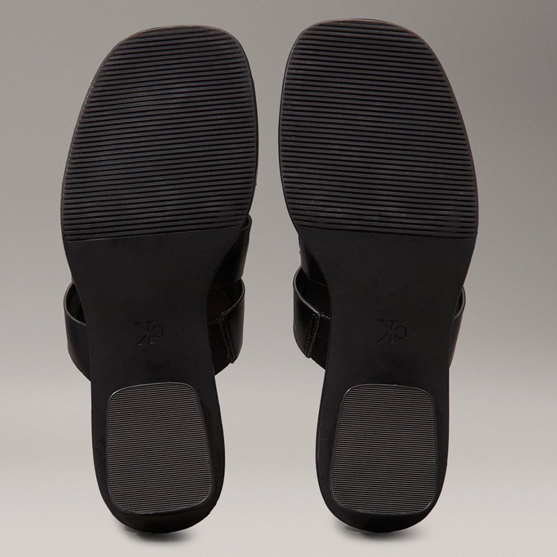 SANDALIAS MUJER CALVIN KLEIN NEGRO YW0YW017020GJ  - 6