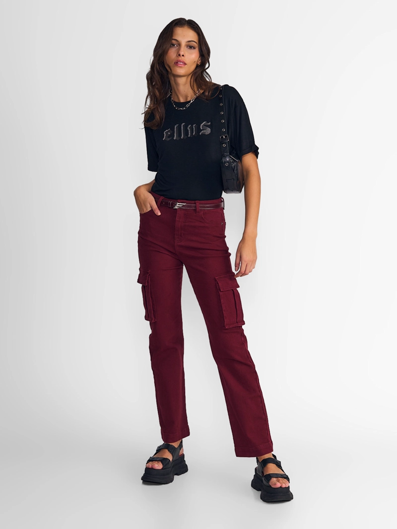 PANTALÓN MUJER ELLUS ALGODÓN  - 1