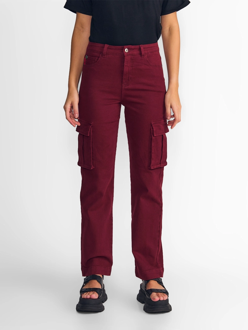 PANTALÓN MUJER ELLUS ALGODÓN  - 2