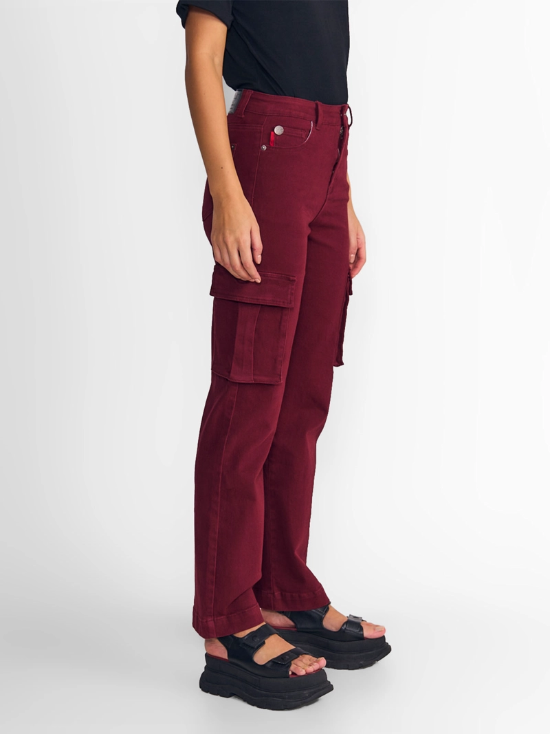 PANTALÓN MUJER ELLUS ALGODÓN  - 4