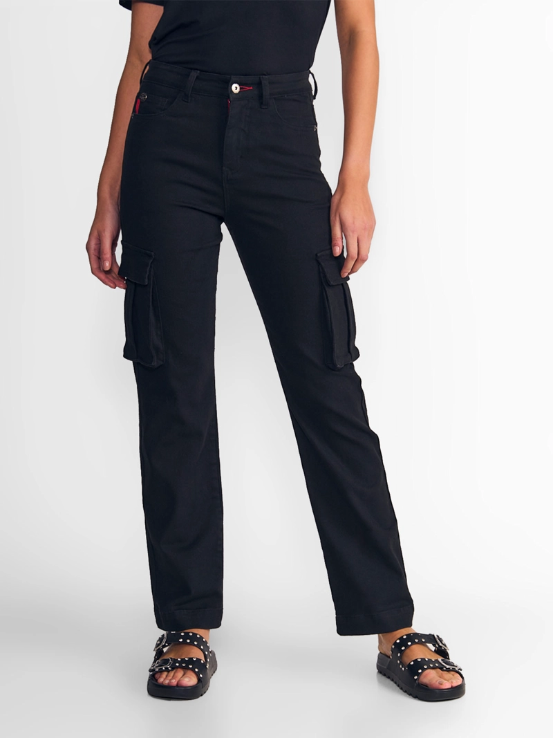 PANTALÓN MUJER ELLUS ALGODÓN  - 2