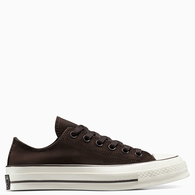 ZAPATILLAS MUJER CONVERSE URBANAS CAFÉ CHUCK 70 CUERO - 1