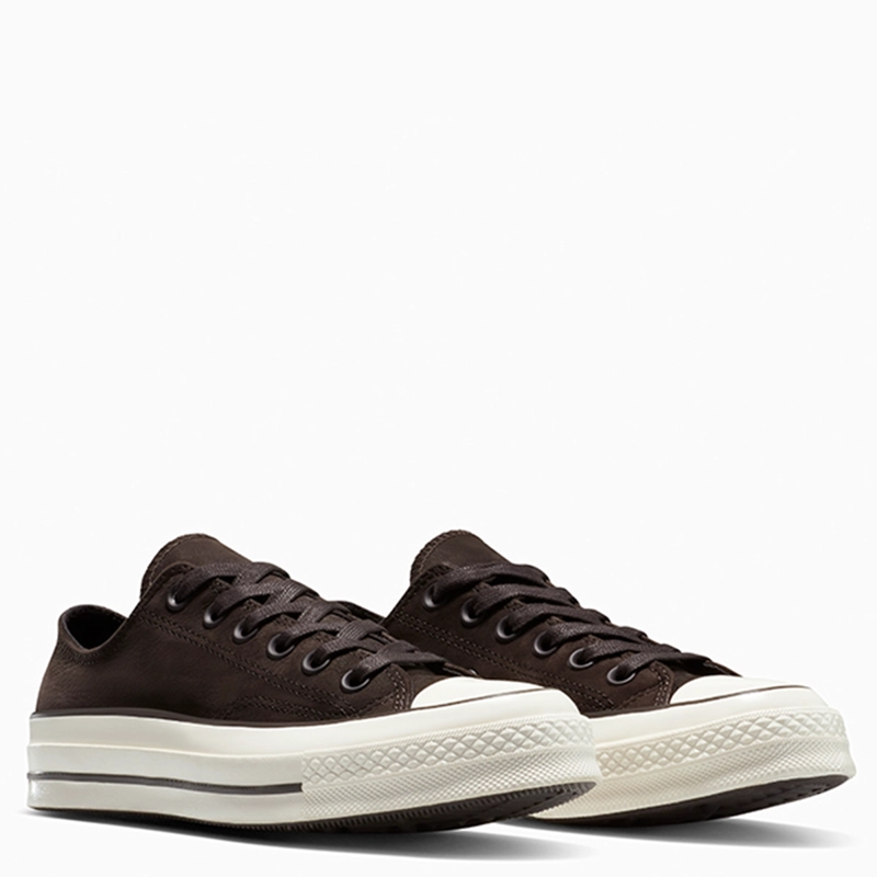 ZAPATILLAS MUJER CONVERSE URBANAS CAFÉ CHUCK 70 CUERO - 2