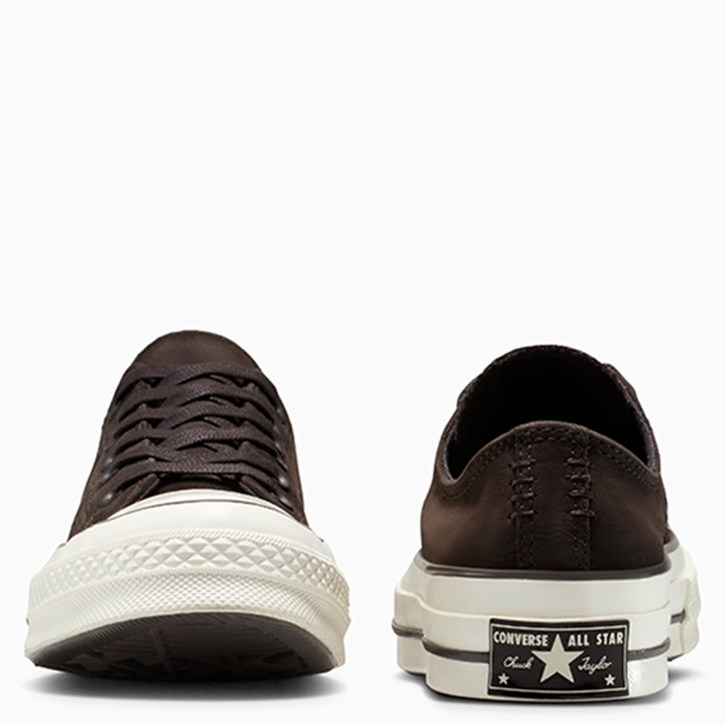 ZAPATILLAS MUJER CONVERSE URBANAS CAFÉ CHUCK 70 CUERO - 5