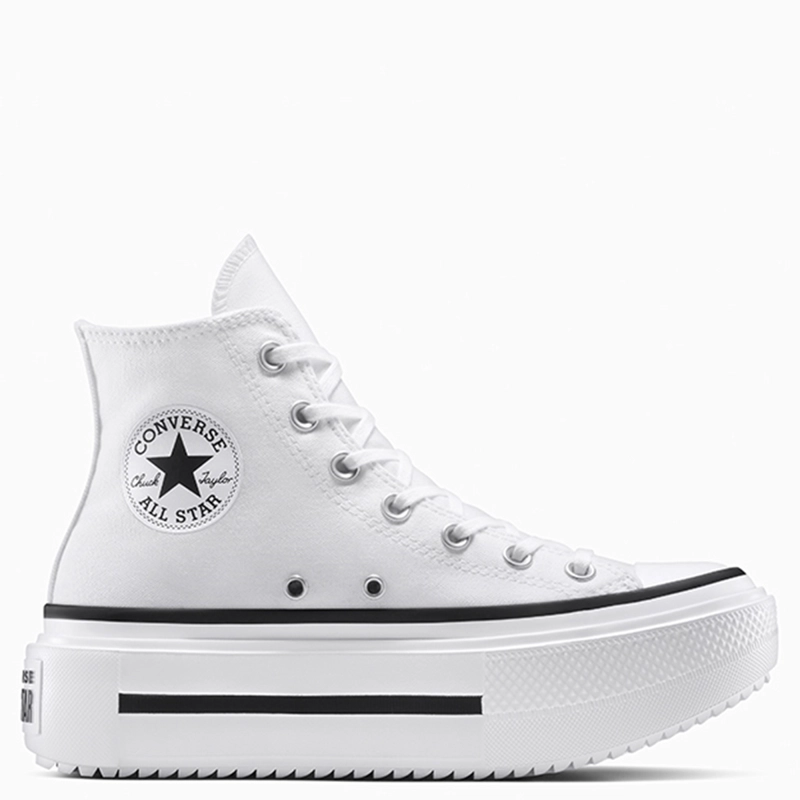 ZAPATILLAS MUJER CONVERSE URBANAS BLANCO CHUCK TAYLOR ALL STAR LIFT DOUBLE STACK - 1