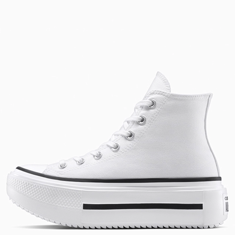 ZAPATILLAS MUJER CONVERSE URBANAS BLANCO CHUCK TAYLOR ALL STAR LIFT DOUBLE STACK - 3