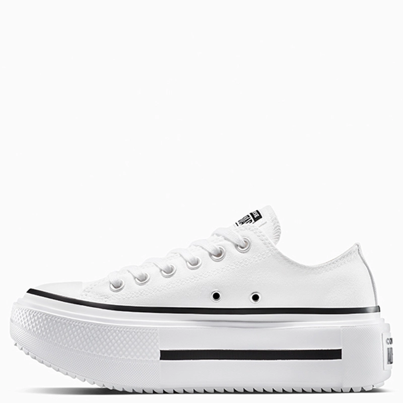 ZAPATILLAS MUJER CONVERSE URBANAS BLANCO CHUCK TAYLOR ALL STAR LIFT DOUBLE STACK - 3