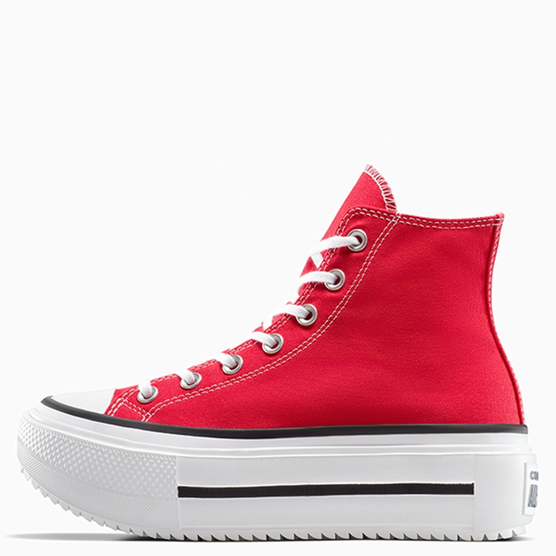 ZAPATILLAS MUJER CONVERSE URBANAS ROJO CHUCK TAYLOR ALL STAR LIFT DOUBLE STACK - 3