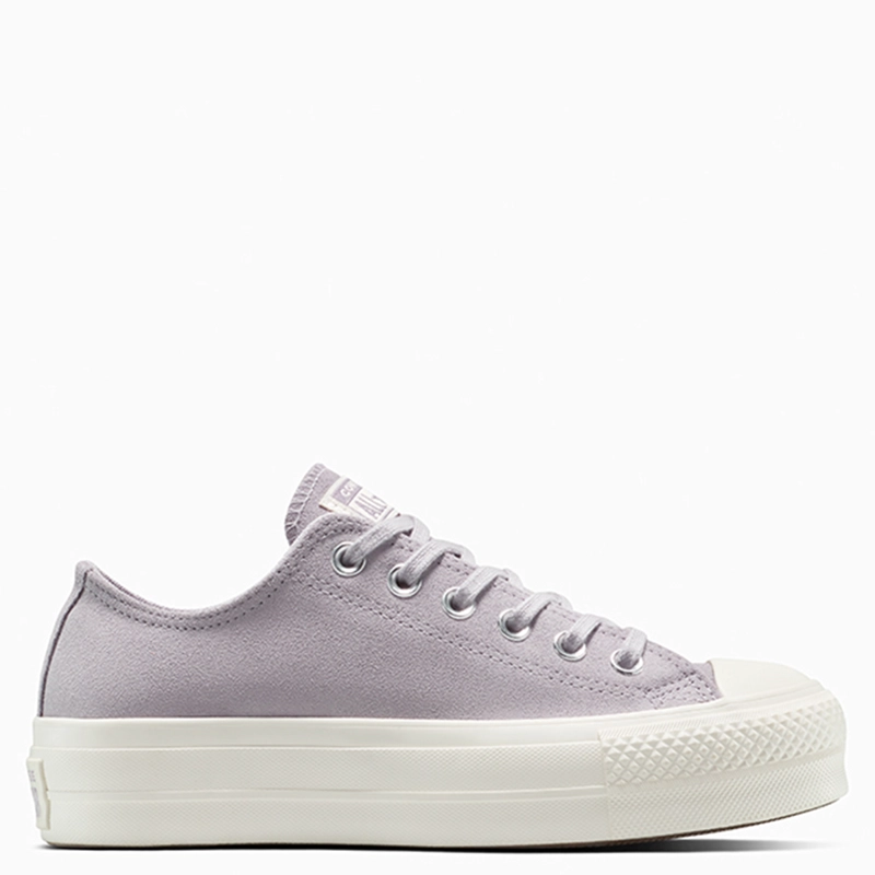 ZAPATILLAS MUJER CONVERSE URBANAS MORADO CHUCK TAYLOR ALL STAR LIFT CUERO - 1