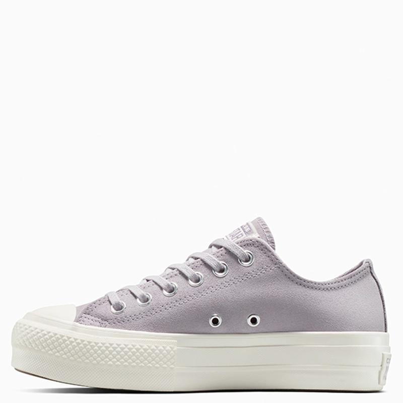 ZAPATILLAS MUJER CONVERSE URBANAS MORADO CHUCK TAYLOR ALL STAR LIFT CUERO - 3