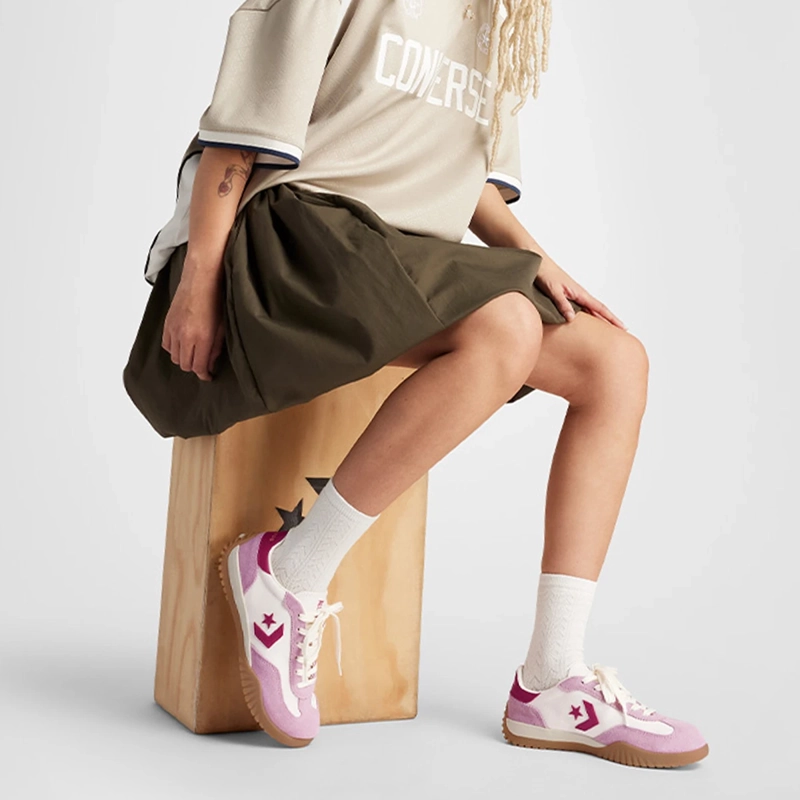 ZAPATILLAS MUJER CONVERSE URBANAS ROSADO RUN STAR TRAINER - 6