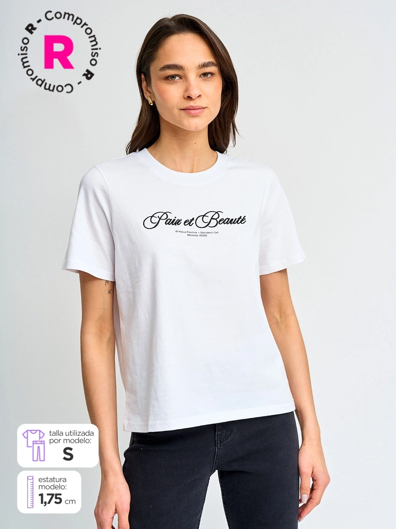 POLERA MUJER MARQUIS ALGODÓN MANGA CORTA - 1