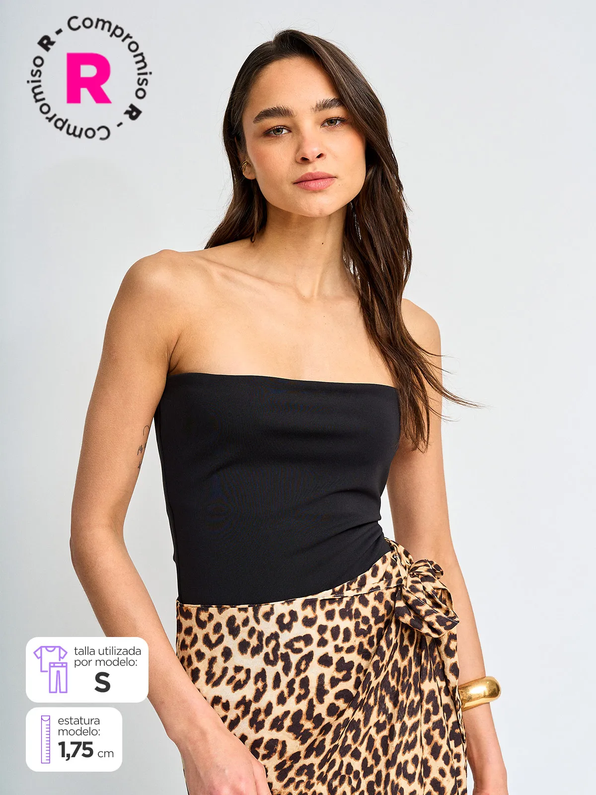POLERA MUJER MARQUIS BODY STRAPLESS - 1
