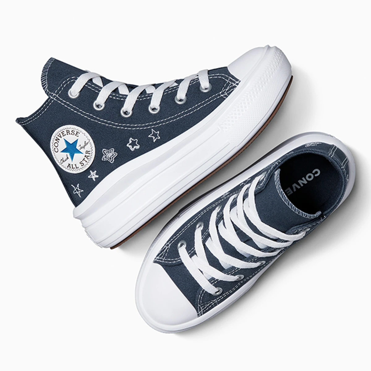 ZAPATILLAS INFANTIL CONVERSE URBANAS AZUL CHUCK TAYLOR ALL STAR MOVE - 4
