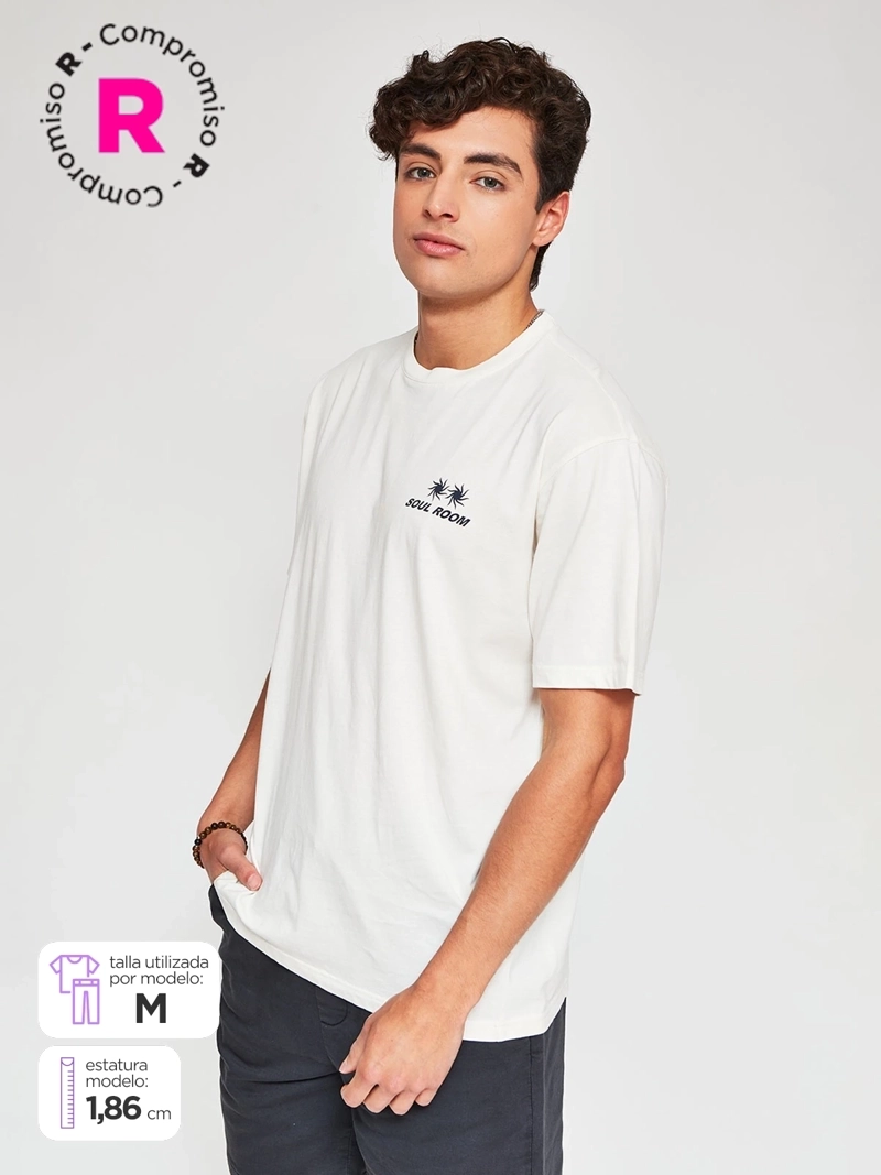 POLERA HOMBRE INDEX ALGODÓN MANGA CORTA - 1