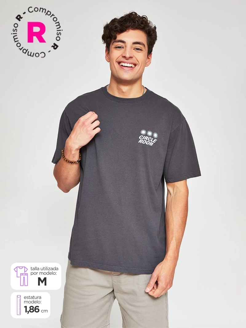 POLERA HOMBRE INDEX ALGODÓN MANGA CORTA - 1