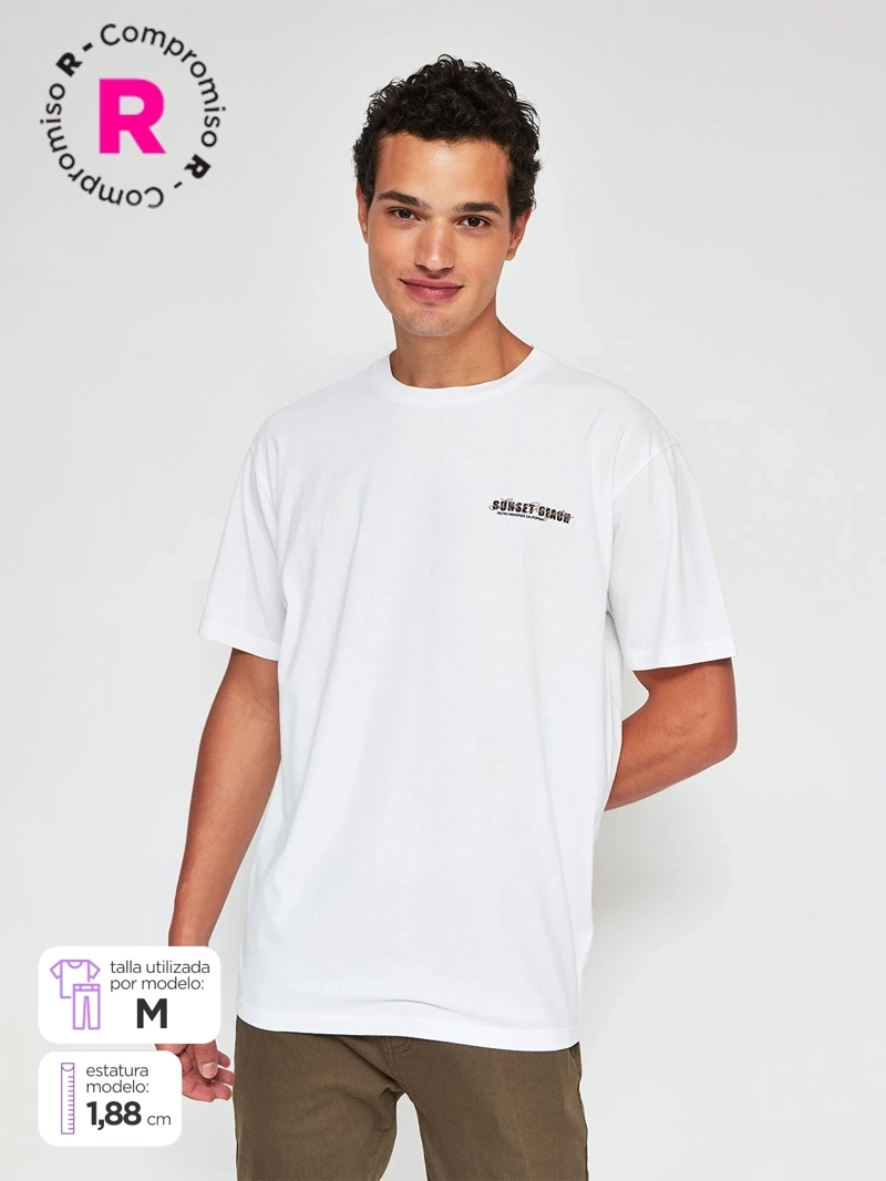 POLERA HOMBRE INDEX ALGODÓN MANGA CORTA - 1