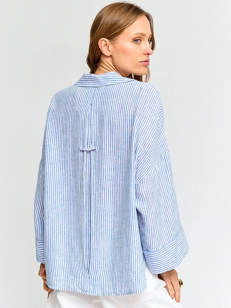 BLUSA MUJER MARQUIS MANGA ANCHA - 2