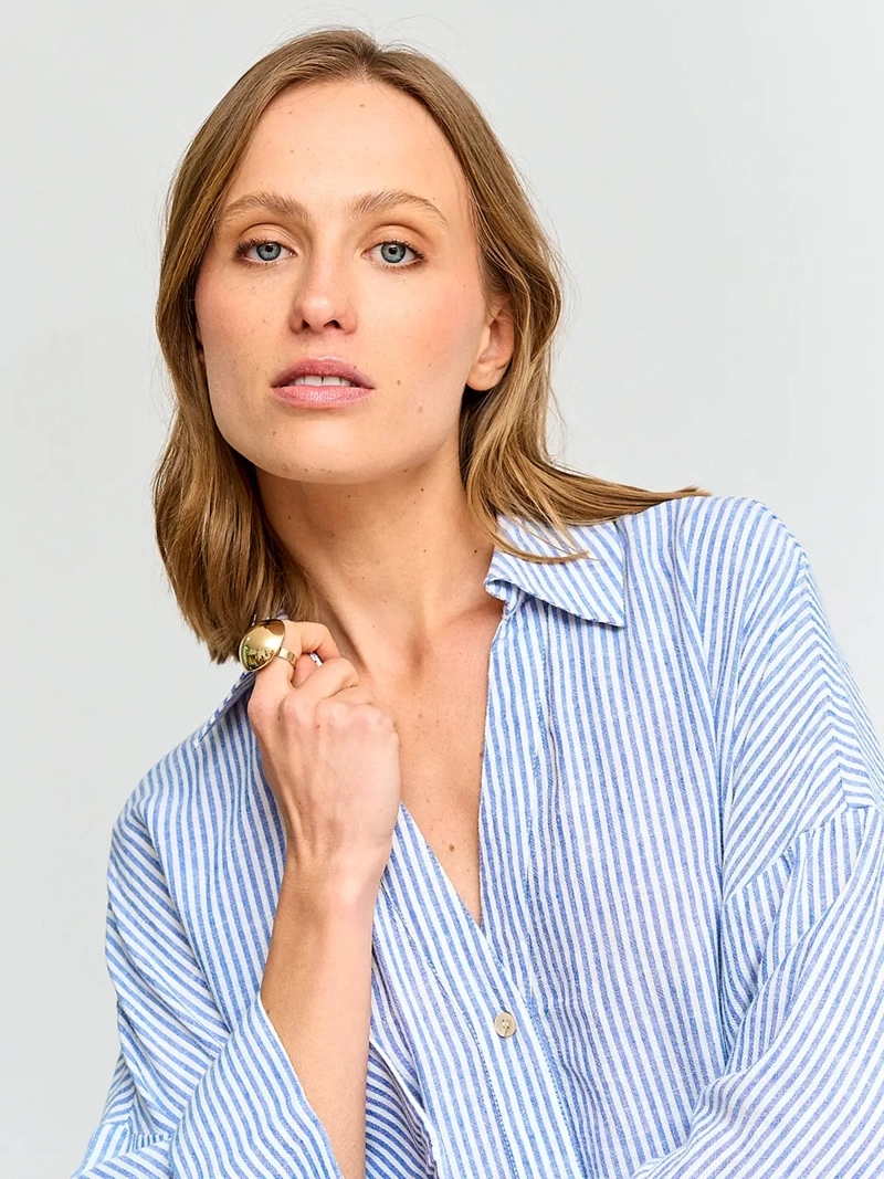 BLUSA MUJER MARQUIS MANGA ANCHA - 3