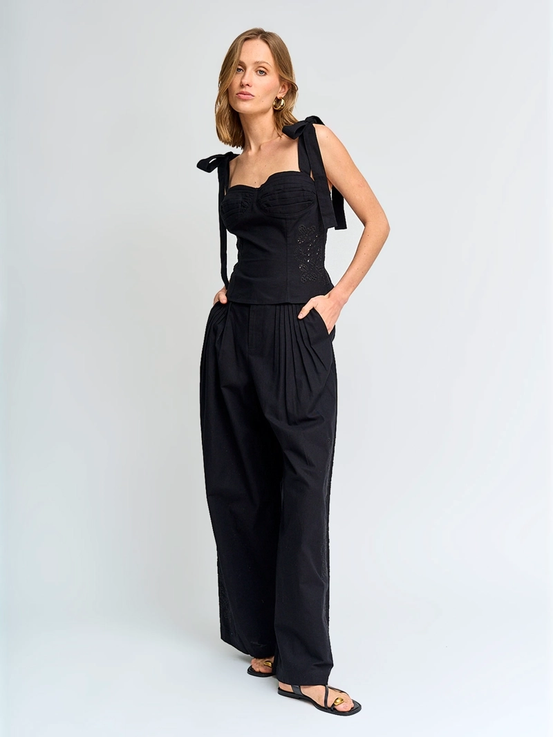 BLUSA MUJER MARQUIS ALGODÓN BORDADO - 4
