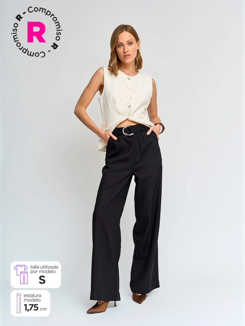 PANTALÓN MUJER MARQUIS FLUIDO - 1