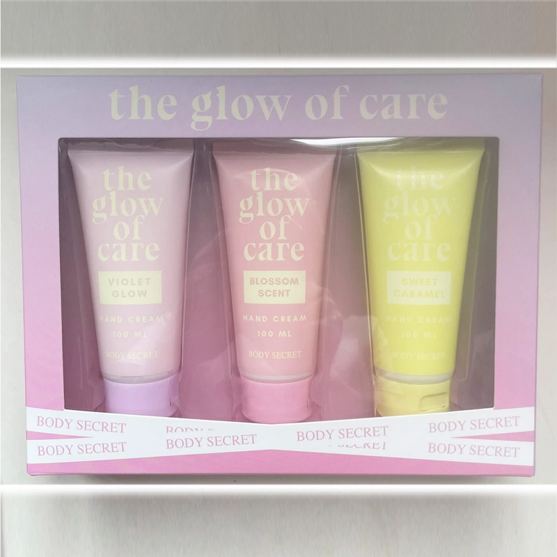SET BODY SECRET THE GLOW OF CARE PASTEL - 1