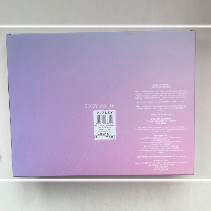 SET BODY SECRET THE GLOW OF CARE PASTEL - 3