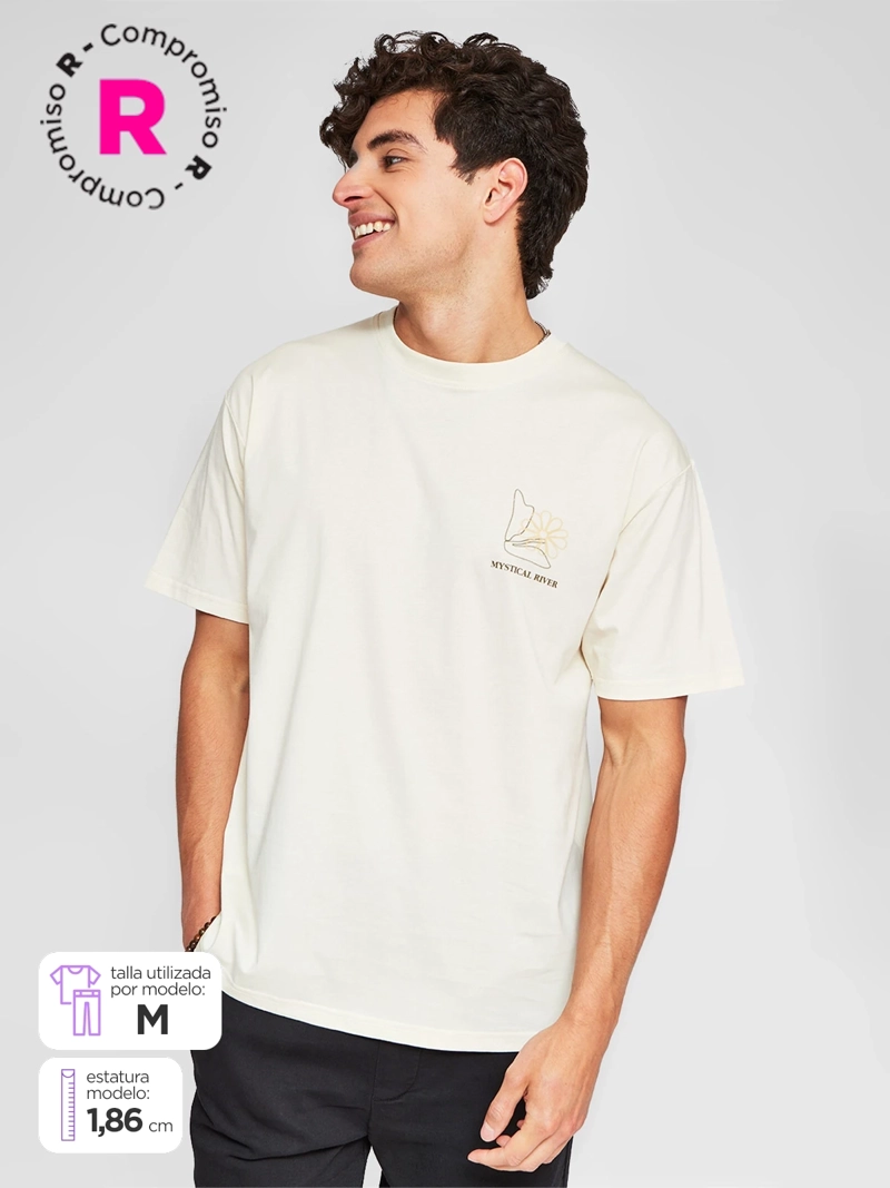 POLERA HOMBRE INDEX ALGODÓN MANGA CORTA - 1