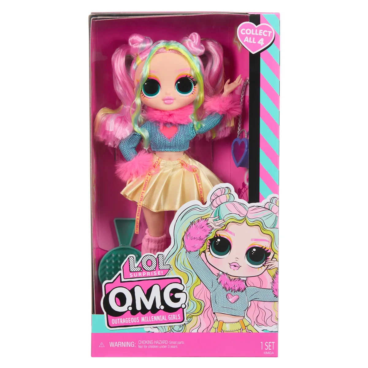 L.O.L. SURPRISE OMG ENTRY-BUBBLEGUM D.J. - 3