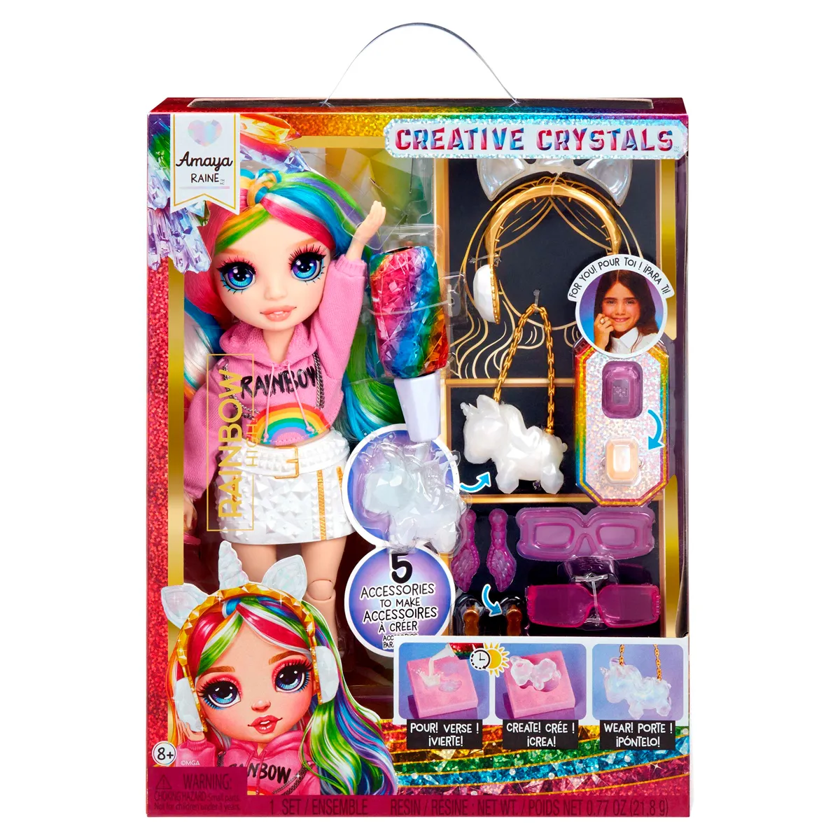 RAINBOW HIGH CREATIVE CRYSTALS ASST 2 - 1