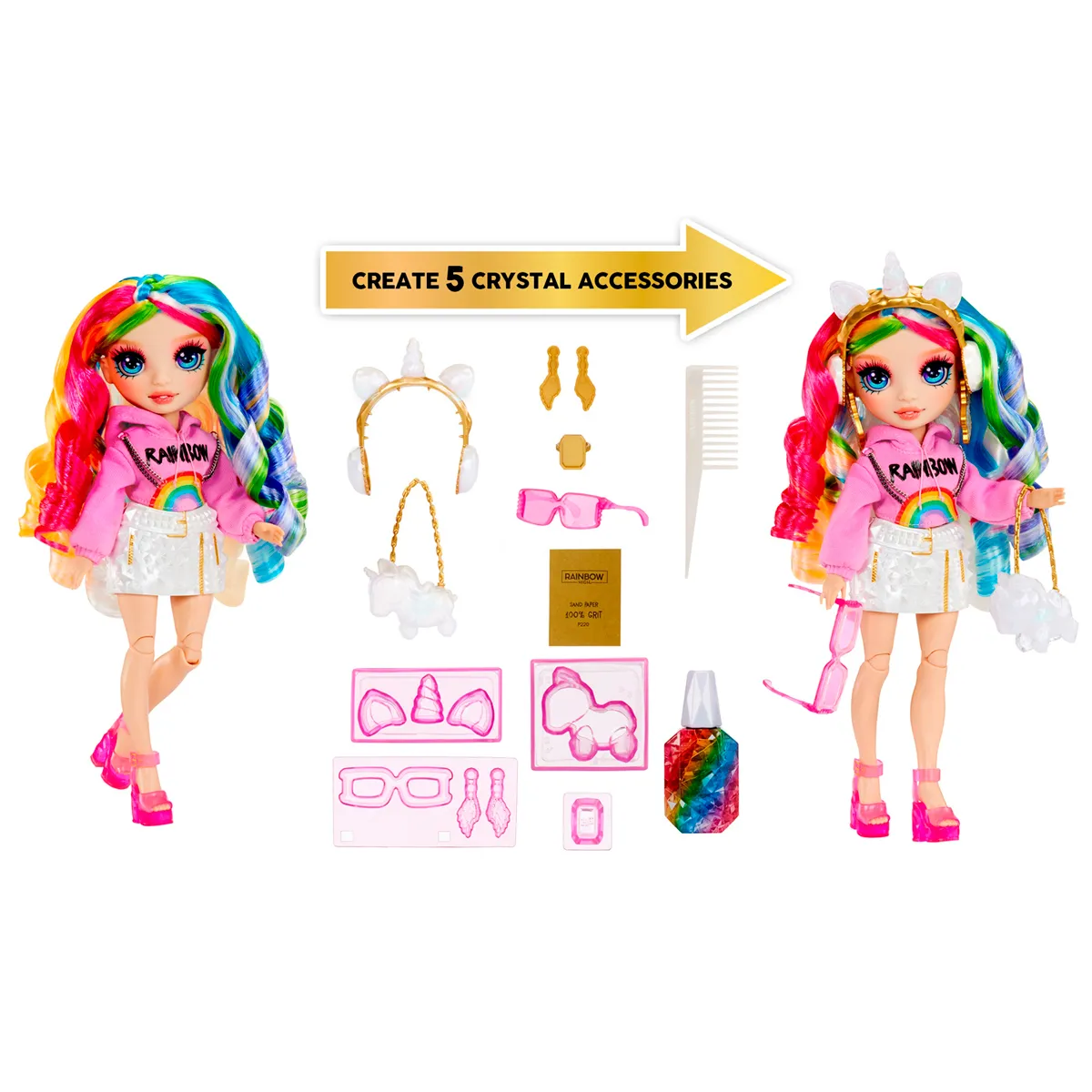 RAINBOW HIGH CREATIVE CRYSTALS ASST 2 - 2