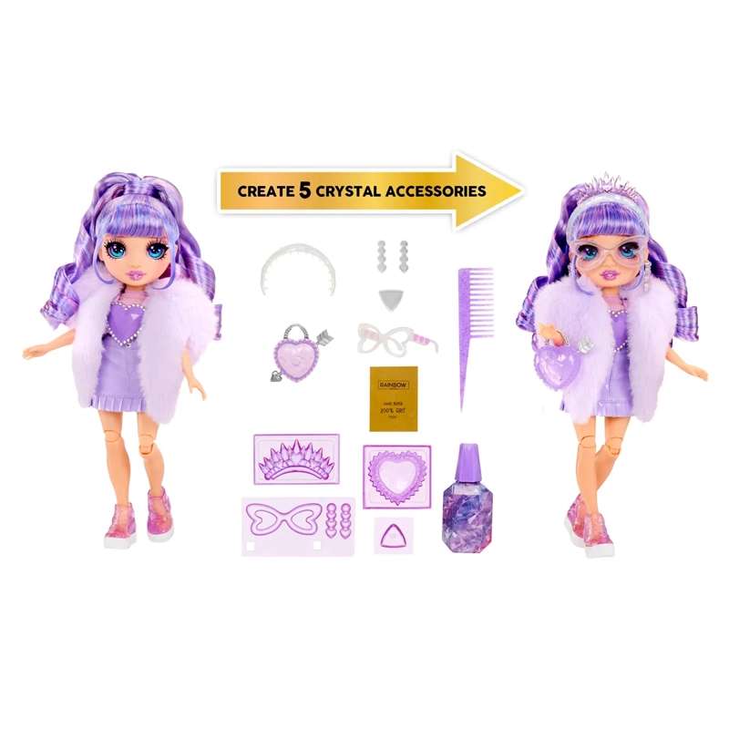 RAINBOW HIGH CREATIVE CRYSTALS ASST 2 - 5