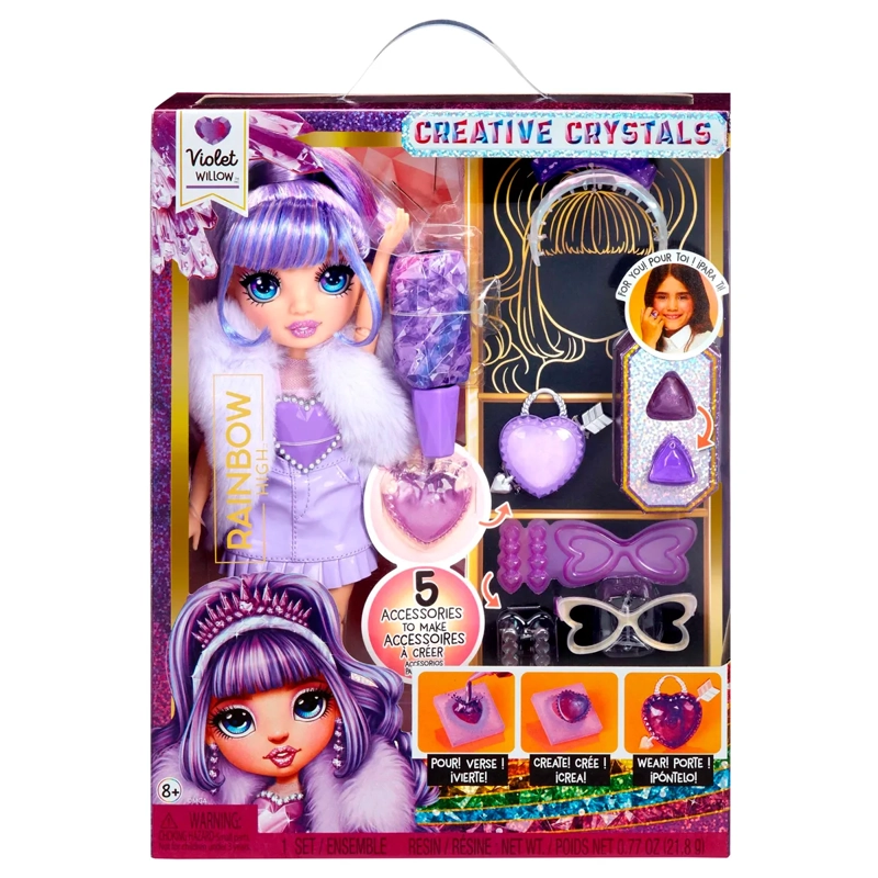 RAINBOW HIGH CREATIVE CRYSTALS ASST 2 - 6