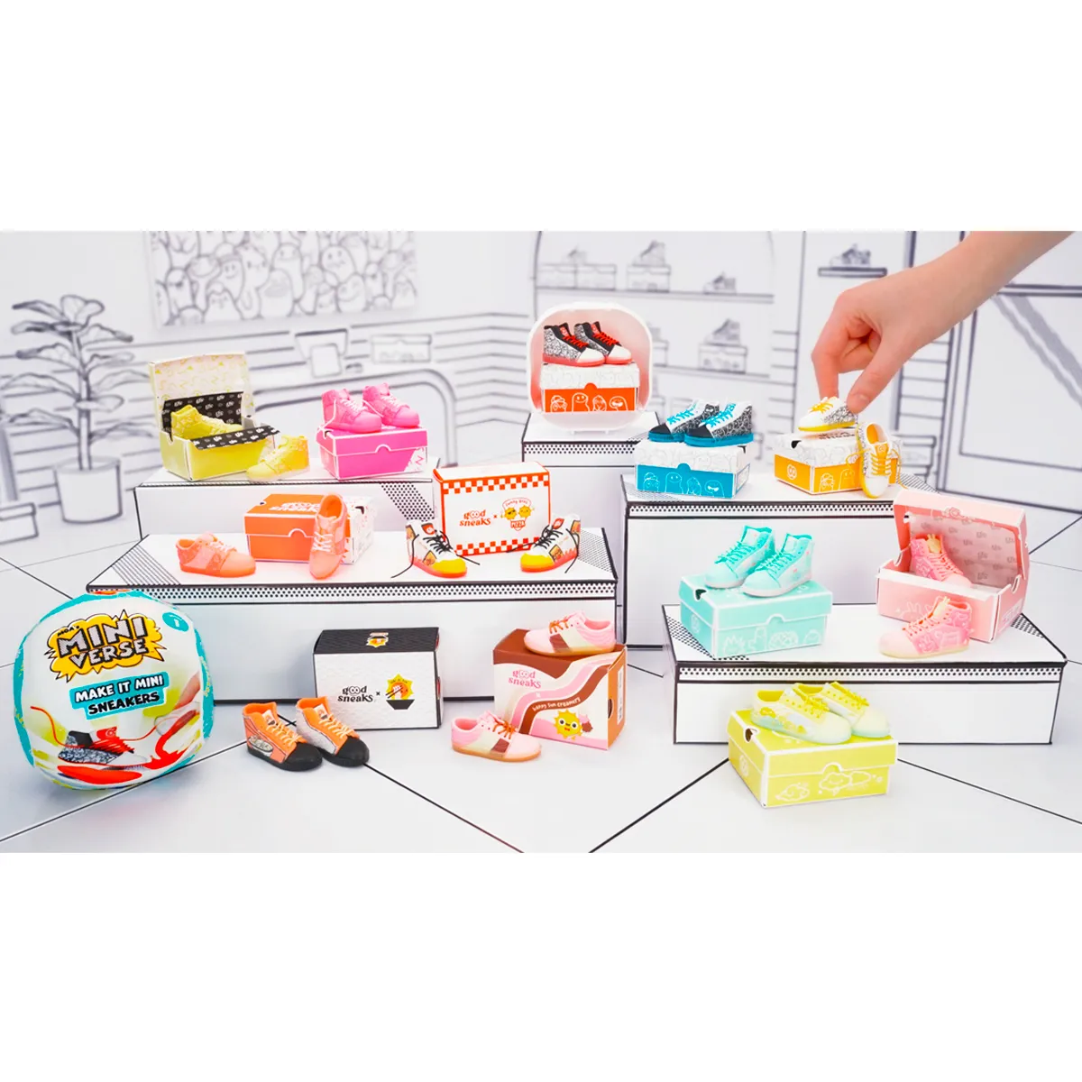 MGA'S MINIVERSE MAKE IT MINI SNEAKERS - 13